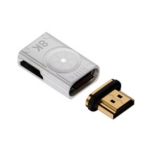 Sones 8k 60hz Hdtv'den Hdtv'ye Yan Büküm Manyetik Dönüştürücü Gümüş Sağ Büküm