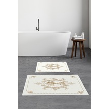 Alanur Trend Kaymaz Taban Dijital Banyo Takımı Kt463 krem