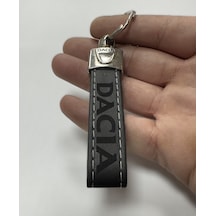 Dacia Ve Logolu Anahtarlık Siyah