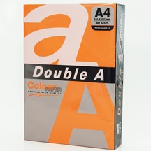 Double A Renkli Fotokobi Kağıdı 500 Lü A4 80 G Safron