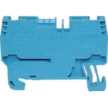 WİELAND 4 Mm Yay Baskılı Mavi Klemens