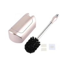 Paslanmaz Çelik Tuvalet Fırçası Tutucu Seti Ev Otel Banyo Temizleme Aracı Oto Açık Yakın Tutucu Ayrılabilir Plastik Fırça Kafası Tuvalet Fırçası Tutucular Antik