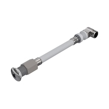 Yt241 Esnek Klozet Taharet Çubuğu Küresel Uçlu Ø26 Dirsekli Baglantı 60mm Diğer
