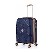 Kabin Boy %100 Polipropilen Valiz Lacivert Taba 6990 Lacivert - Taba