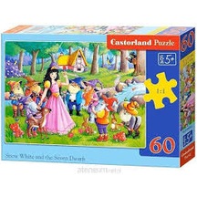 Castorland 60 Parça Pamuk Prenses Ve Yedi Cüceler Puzzle