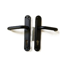 Abnturk 22 Cm Yüksek Kaliteli Siyah Metal Kapı Kolu, Emr172329092025