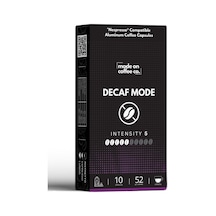 Decaf Mode Nespresso Uyumlu Alüminyum Kapsül Kahve - 10'lu Paket