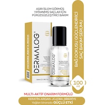Dermalog Yanmış Yıpranmış Saçlar Için Pürüzsüzleştirici & Onarıcı Bağ Dokusu Güçlendirici Keratin Serumu 100 ML