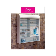 Primanova Panjurlu Ecza ve Banyo Dolabı + İlk Yardım İçerik Seti