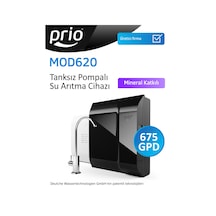 Prio Mod620 Otomatik Yıkamalı Tanksız Ters Ozmoz Su Arıtma Cihazı