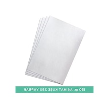 A4 Mat Kuşe Kağıt, 250 Yaprak, 150 Gr Ağırlık, Yüksek Kalite Baskı İçin