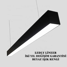 Lineer Sarkıt 100 Cm 36w Beyaz Isık Sıva Ustu Ve Sarkıt