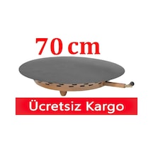 Güryan 70 Cm Tüplü Katmer Yufka Ekmek Sac Ocak