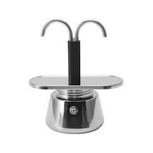 Çift Başlı 100ml Moka Pot Kaiyi Gosterildigi Gibi