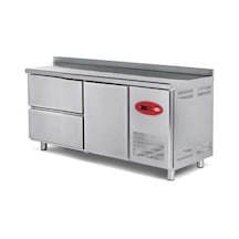 Tezgah Tipi Buzdolabı 2 Çekmece+1 Kapı EMP.150.70.01-2C