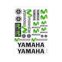 A4 Sticker 055 Tek Paket Çoklu Sticker Standart