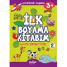 Çıkartmalı İlk Boyama Kitabım 3+ Yaş-2