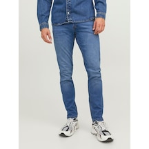 Jack&jones Slim Fit Dar Paça Mavi Erkek Kot Pantolon 12243592 001