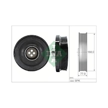 Bmw 520d E60 Krank Kasnagi 2006-2007 M47d20 N47d20a N47d20c Ina 544013010