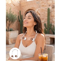 Katlanabilir Boyun Fanı 3 Kademeli Sessiz Usb Şarjlı Uczzzzb135boyunvantilatör-7