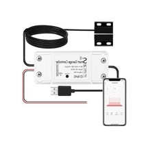 Pazly Beyaz Wifi Garaj Kapısı Açıcı Uzak Kumanda App Ses Kontrolü Alexa Google Home Uyumlu 100-240v Avrupa Standartı