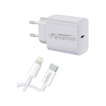Everon EVR-013-I 20W Type-C to Lightning  Şarj Aleti