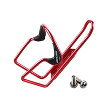 Suofeng Hafif Ve Dayanıklı Alüminyum Bisiklet Şişe Kafesi - Kırmızı Siyah