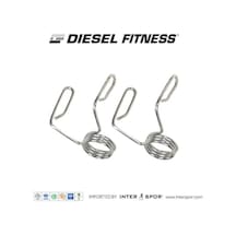 Diesel Fitness Çift Yaylı Collar 5 Cm Olimpic Bar Kelepçesi