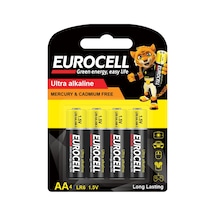 Eurocell- Aa4 Lr6 1.5 V Kalem Pil