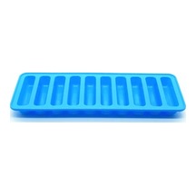 Neevoyu Mavi Silikon Buzluk 10 Bölmeli Ev Yapımı Fırın Kalıbı Tek Adet Mavi