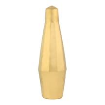 Vitale Dome Dekoratif Vazo Gold 14x14x45 Cm Ak.wlt0669