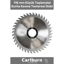 Özel Üretim Elmaslı Ahşap Ağaç Tahta Testere 115 Mm Küçük Taşlamalar Sunta Kesme Testeresi Diski