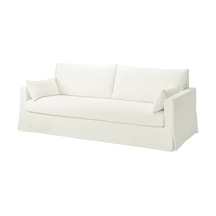 Ikea Beyaz Lüks Kanepe - 3'lü Kanepe