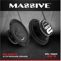 Massive Msm-m16tx 16cm 100rms Midrange Oto Hoparlör Takımı