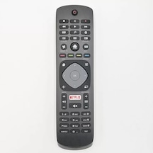 Philips Uyumlu Netflix Tuşlu LCD LED Smart TV Kumanda