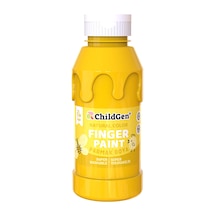 Childgen Süper Yıkanabilir Parmak Boya 350ml - Sarı