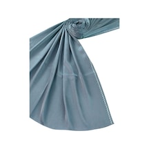Mim Eşarp Mısırlı Eşarpları Taşlı Jan Jan Abiye Şal 75x190 Cm Duman