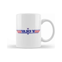 Topgun Soldier 76 Overwatch Kupa Bardak Porselen Karışık