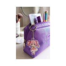 Owl Bag Madoka Magica - Madoka Kaname Desenli Acrylic Anahtarlık Çanta Süsü Mıx