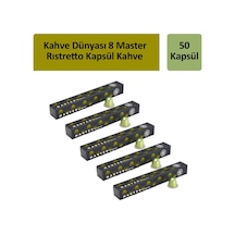 Kahve Dünyası 8 Master Rıstretto Kapsül Kahve 5 x 10'lu