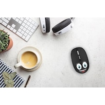 Inca Weeny Iwm-245st Desing 3d Wireless Siyah Mouse Sevimli Emoji Karakterli,2.4 Ghz Usb,ergonomik Zarif Kullanım Şekli, Konforlu Dokunuş Hissi,1200 Dpi, 10m Çekim Mesafesi,uyku Modu Açık Beyaz