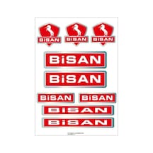 Bisan Bisiklet Sticker Seti Diğer