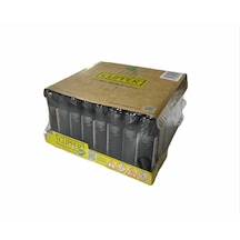 Clipper Classic Micro Mat Siyah Taşlı Çakmak 48 Ad 5770