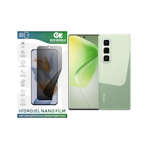 Infinix Hot 50 Pro Plus Uyumlu Hidrojel Nano Ekran Koruyucu Film Hayalet Privacy Tempered Cam Değildir