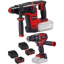 Einhell TP-HD 18/26 Li Bl Akülü Pnömatik Matkap + TP-CD 18/70 Li-i Bl Matkap 2x4.0AH Akülü Kömürsüz Set Einhell TP-HD 18/26 Li Bl Akülü Pnömatik Matkap + TP-CD 18/70 Li-i Bl Matkap 2x4.0AH Akülü Kömürsüz Set