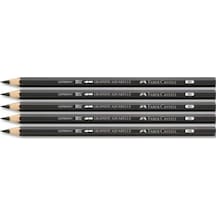 Hobi-Marketart Faber Castell Graphite Aquarelle Sulandırılabilir Dereceli Kalem - 489181103 - 4B