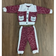 Egişbaby Kız Bebek Baskılı İkili Takım Çok Renkli