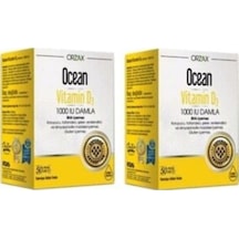 Ocean Vitamin D3 1000 Iu Damla 50 Ml 2 Kutu