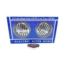 Hella Tip Tone Küçük Kafa Korna Seti 12 Volt Krom 2 Adet