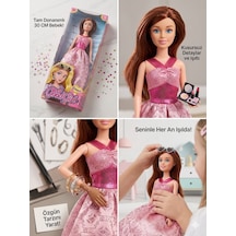 Pembe Elbiseli Model Bebek 30 Cm Model Oyuncak Bebek Model Bebek